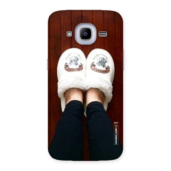 White Feets Back Case for Samsung Galaxy J2 2016